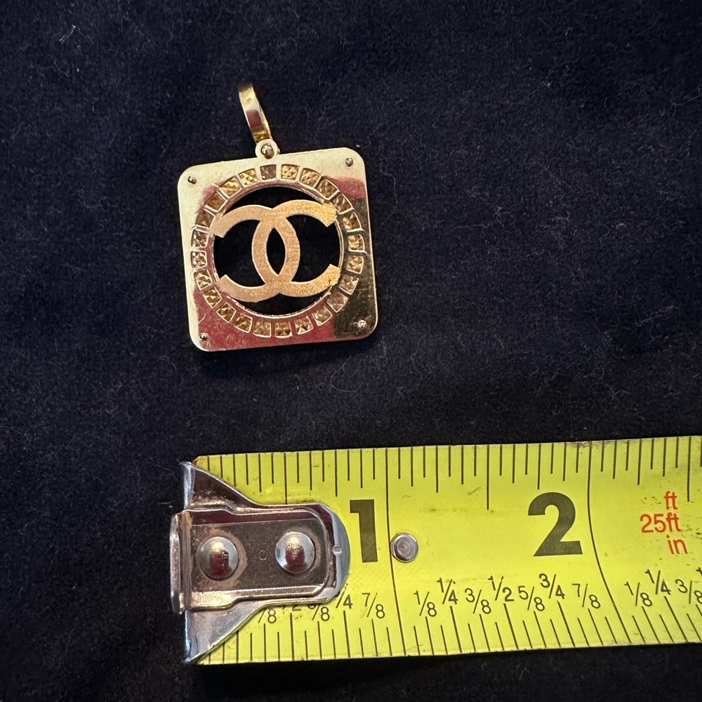 18k real gold charm